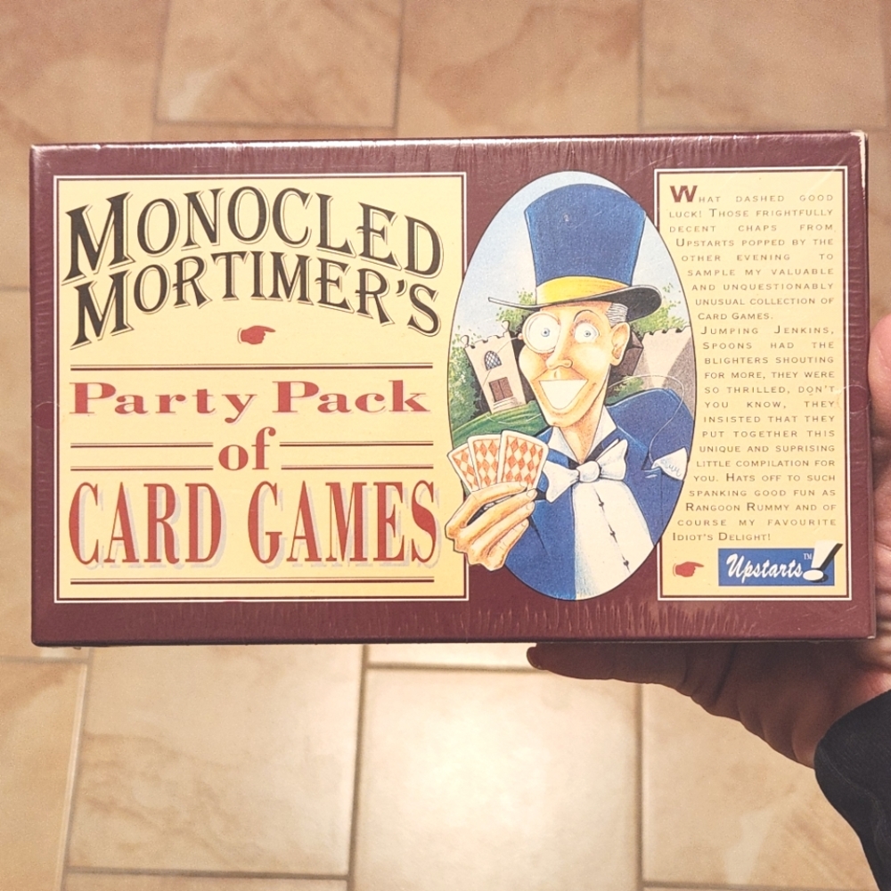 Monocled Mortimer's Party Pack of Card Games